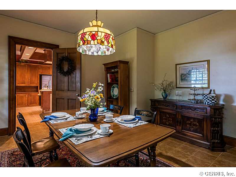 630 Rock Beach Road Irondequoit, NY 14617 - Photo 14 of 25 Kitchen Dining. Cozy Breakfast Room in the Mansion