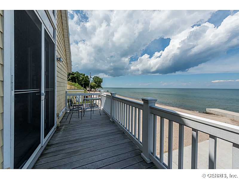 630 Rock Beach Road Irondequoit, NY 14617 - Photo 18 of 25 Deck. Beach House Deck over-looking Lake Ontario!