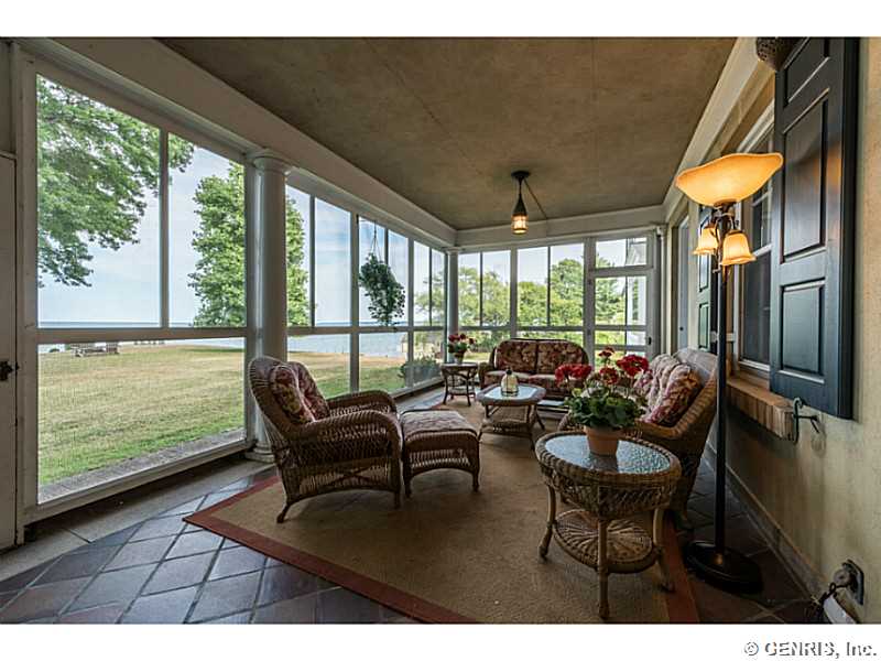 630 Rock Beach Road Irondequoit, NY 14617 - Photo 20 of 25 Porch - Screened. Screened-In Porch at the exterio