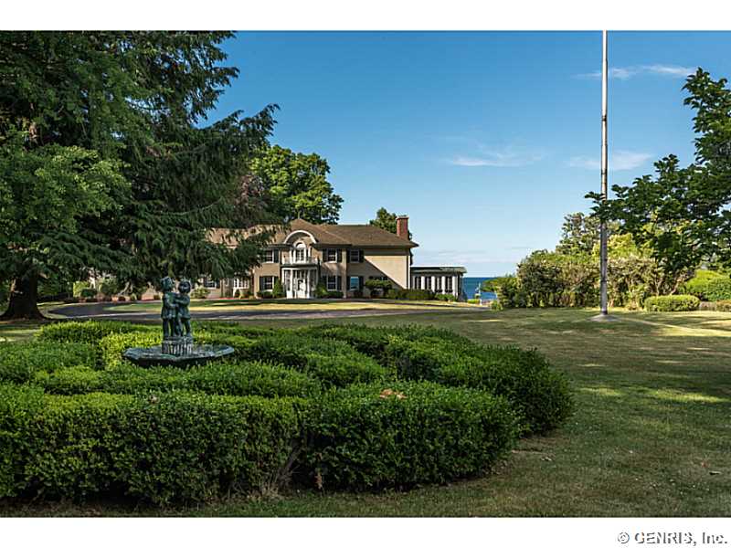 630 Rock Beach Road Irondequoit, NY 14617 - Photo 6 of 25 Exterior Front. View of the Mansion from the Elect