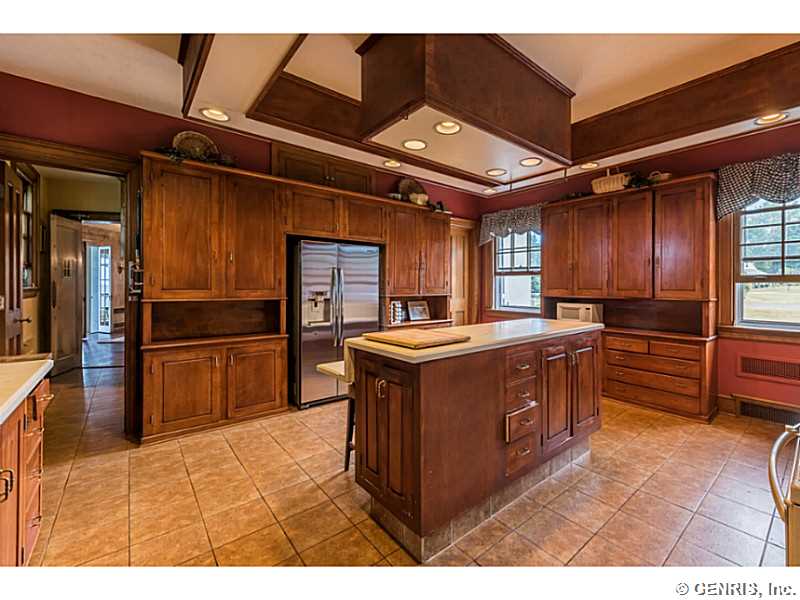 630 Rock Beach Road Irondequoit, NY 14617 - Photo 10 of 25 Kitchen. Large Mansion Kitchen with original wood