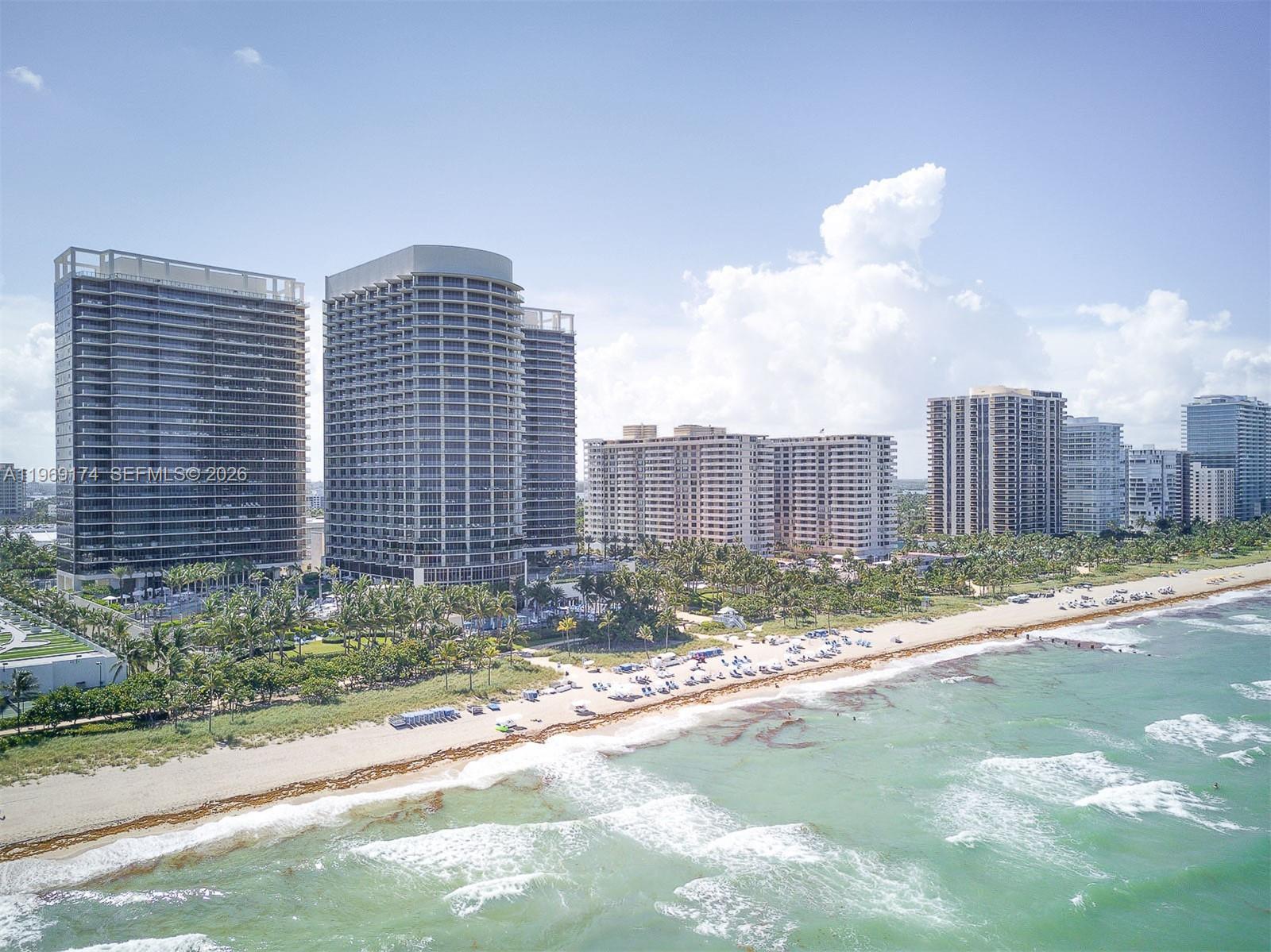 9701 Collins Avenue, Unit 404S Bal Harbour, FL 33154 - Photo 40 of 40 a view of a city with tall buildings