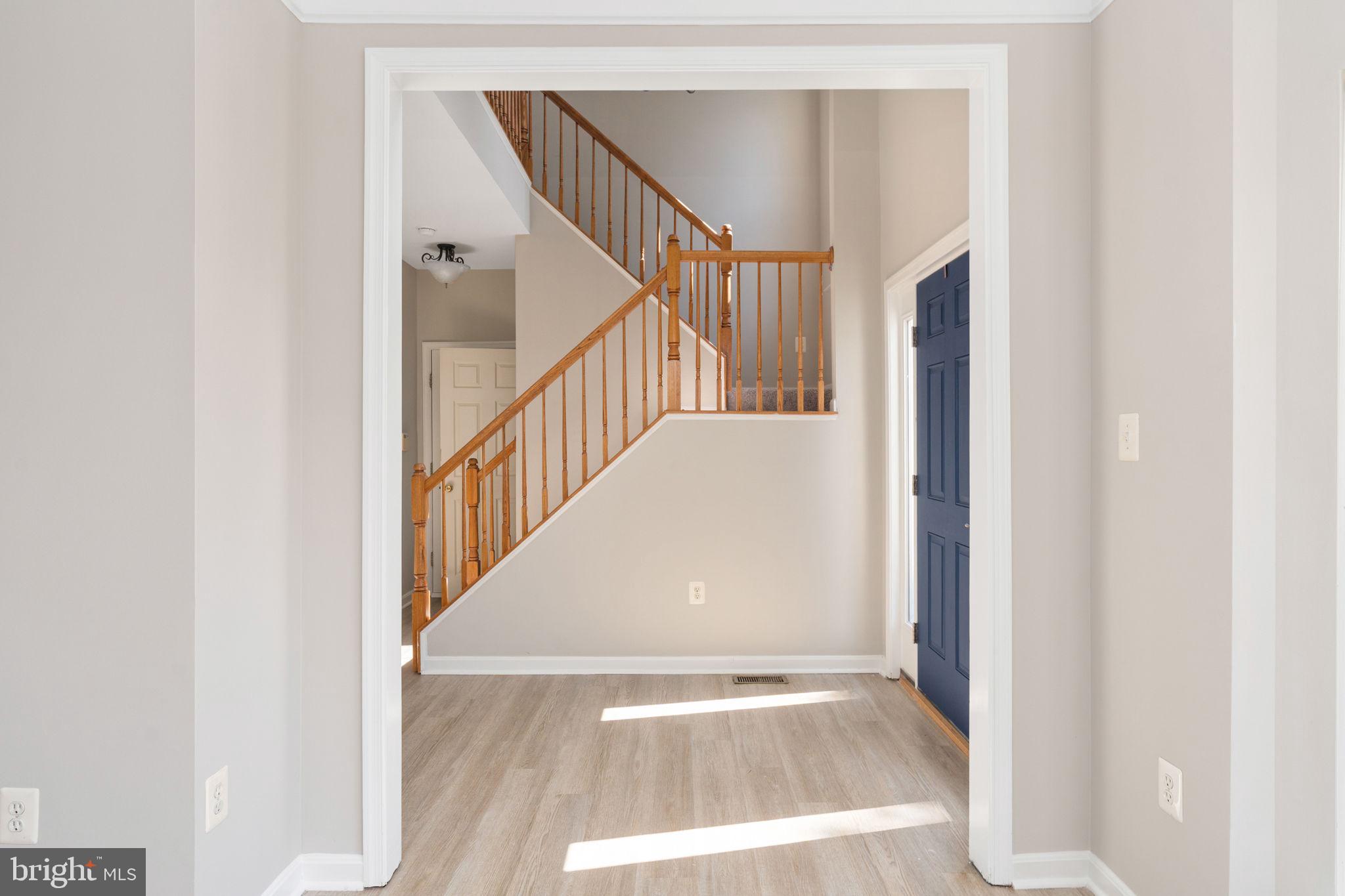 55 Hamstead Road Fredericksburg, VA 22405 - Photo 15 of 58 a view of an entryway with wooden floor