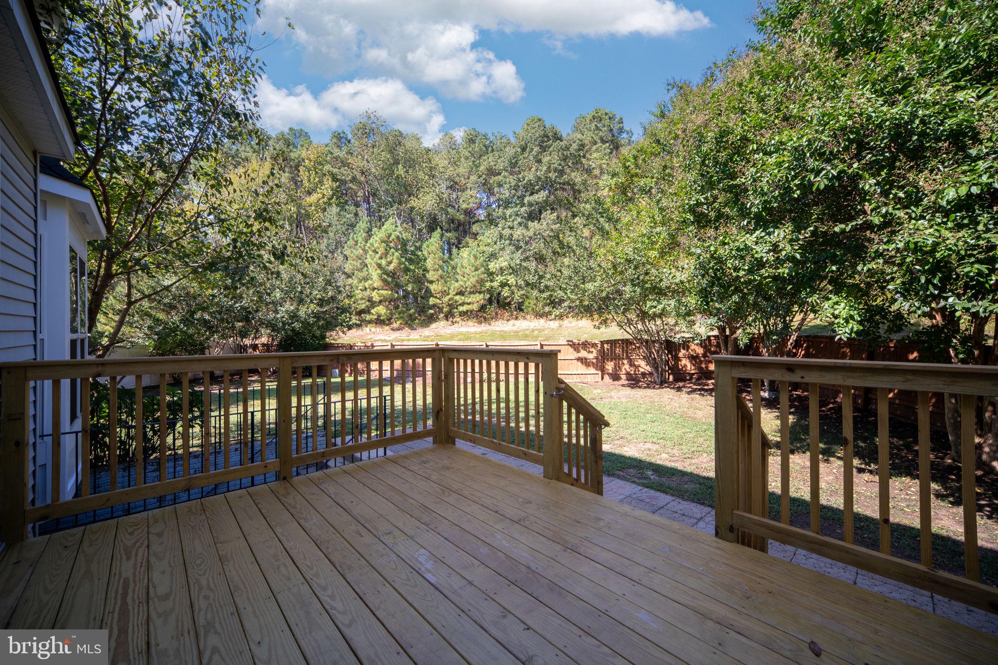 55 Hamstead Road Fredericksburg, VA 22405 - Photo 58 of 58 a view of a balcony with wooden floor