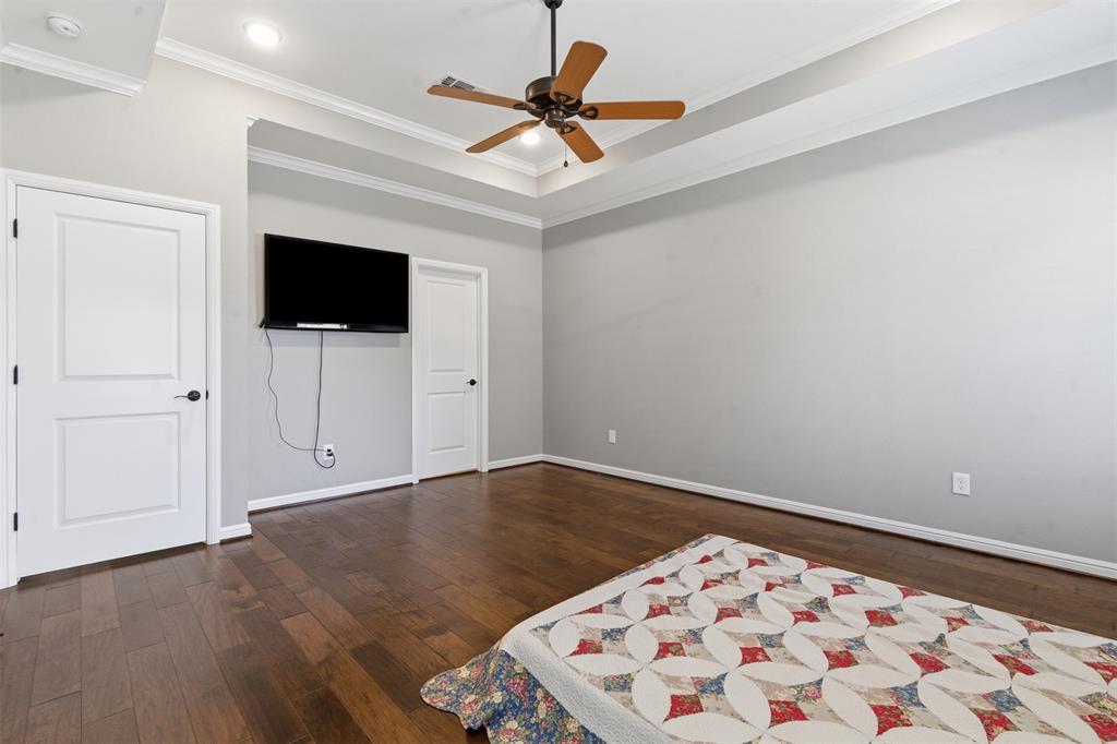 1617 Hawthorne Street Cleburne, TX 76033 - Photo 28 of 40 wooden floor in an empty room with a window
