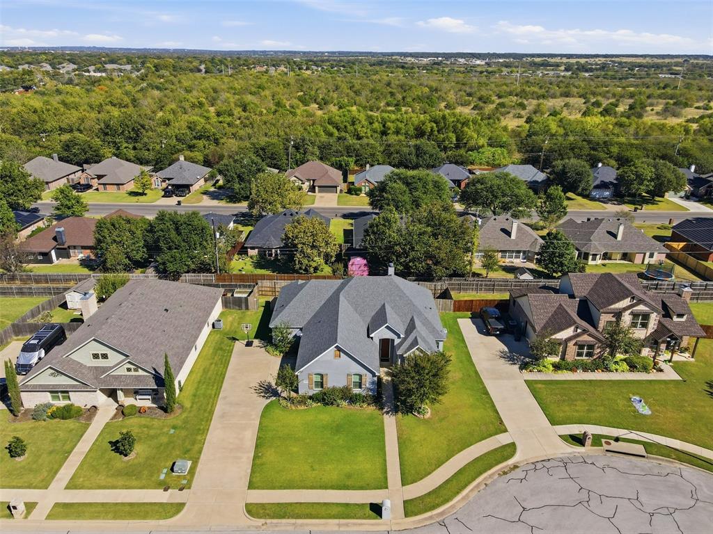 1617 Hawthorne Street Cleburne, TX 76033 - Photo 39 of 40 an aerial view of a house with a ocean view