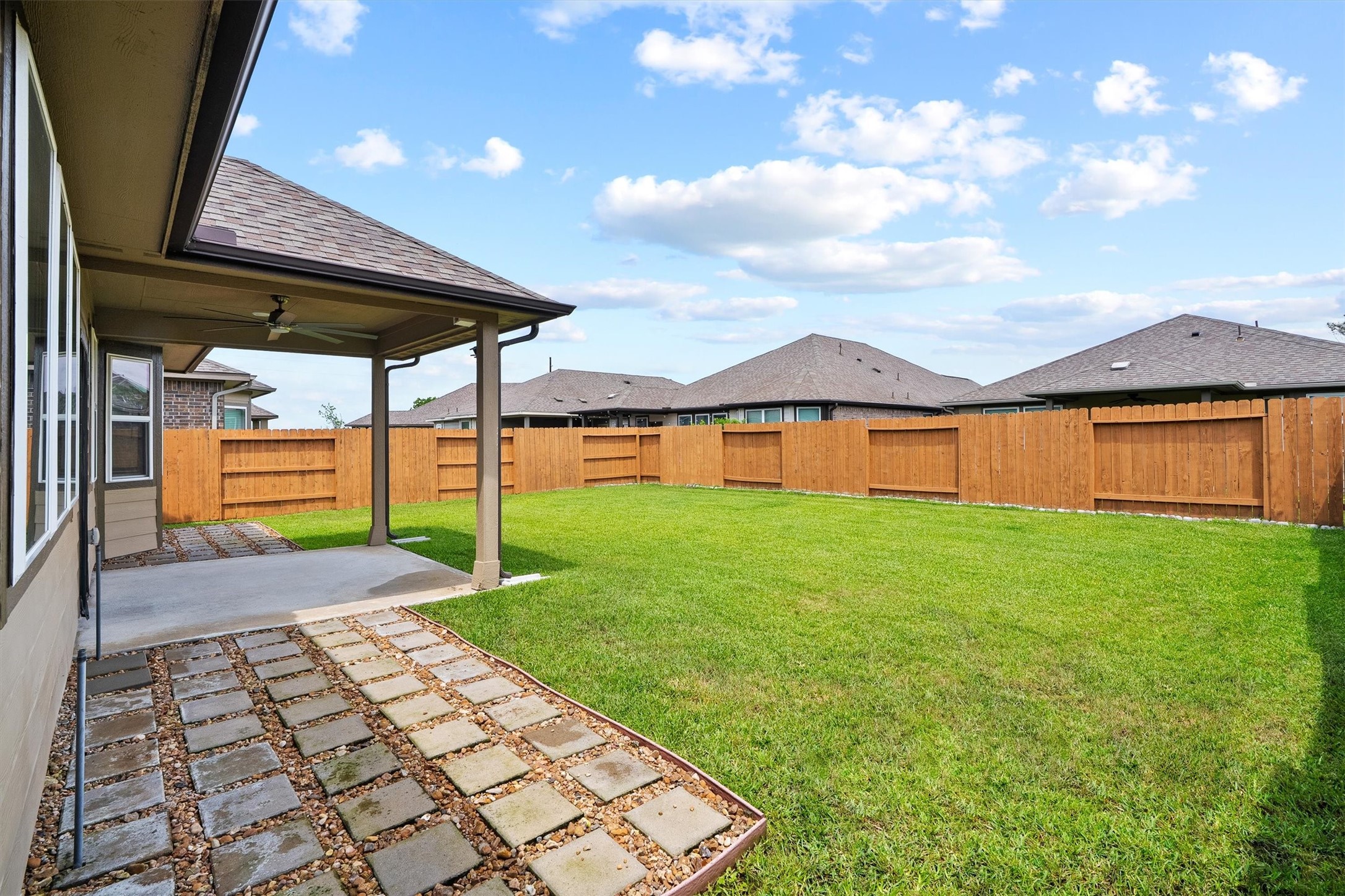 2413 Olancha Drive Rosharon, TX 77583 - Photo 35 of 41 Fence around the home is new