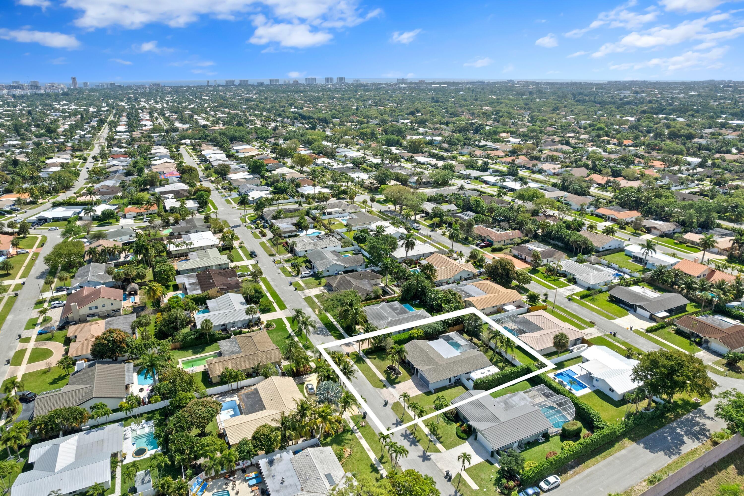 1544 Southwest 13th Drive Boca Raton, FL 33486 - Photo 19 of 26 Aerial View