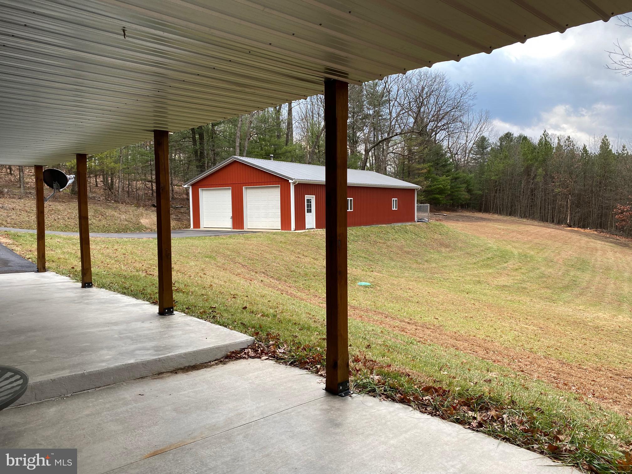 2261 County Rte 1/1 Berkeley Springs, WV 25411 - Photo 23 of 31 View From Covered Patio