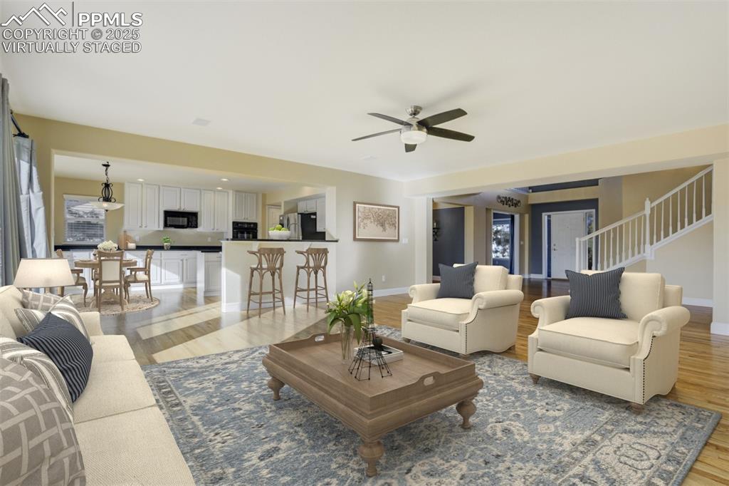 340 Fox Run Circle Colorado Springs, CO 80921 - Photo 6 of 49 Virtually Staged* Family Room