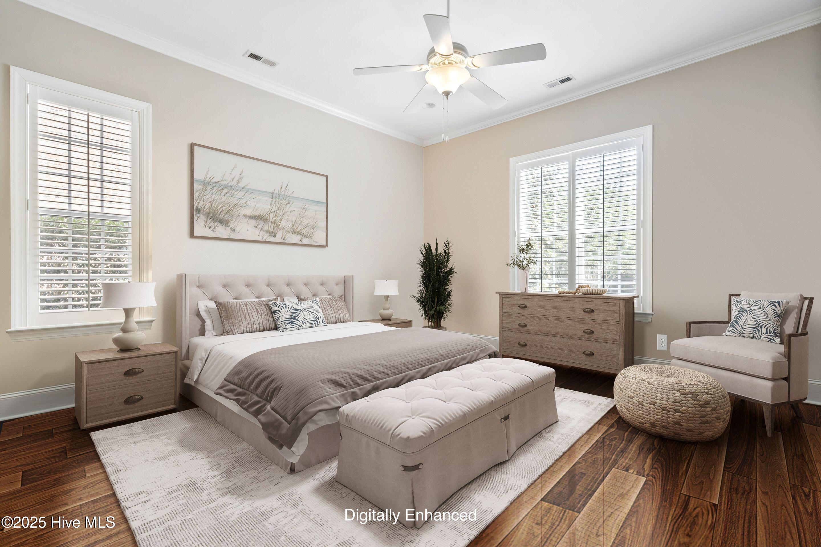 1502 Crows Landing Circle Wilmington, NC 28403 - Photo 10 of 41 Virtually Staged Main Bedroom