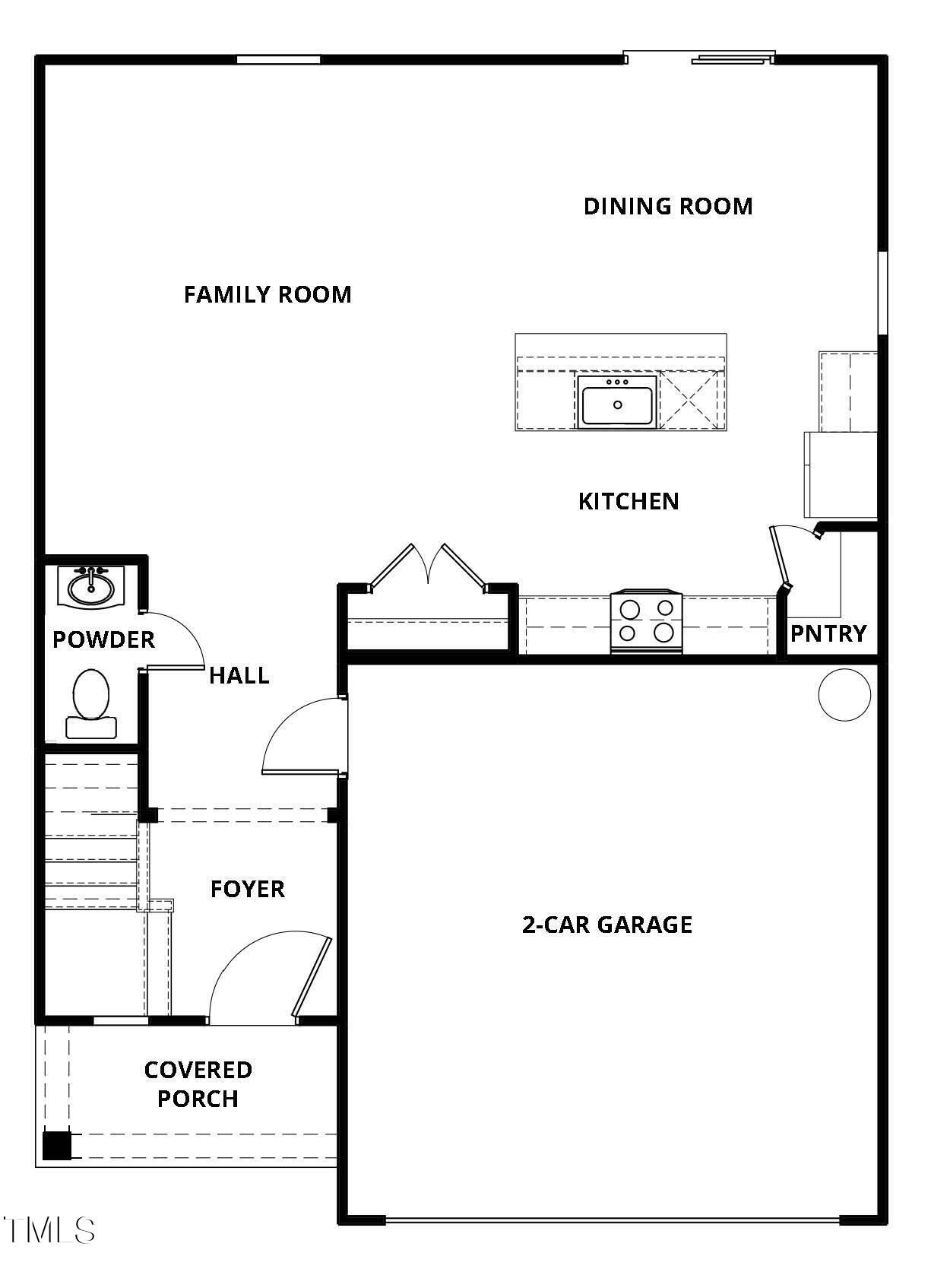 32 Barnsley Road Angier, NC 27501 - Photo 2 of 3 Davidson-1st Floor