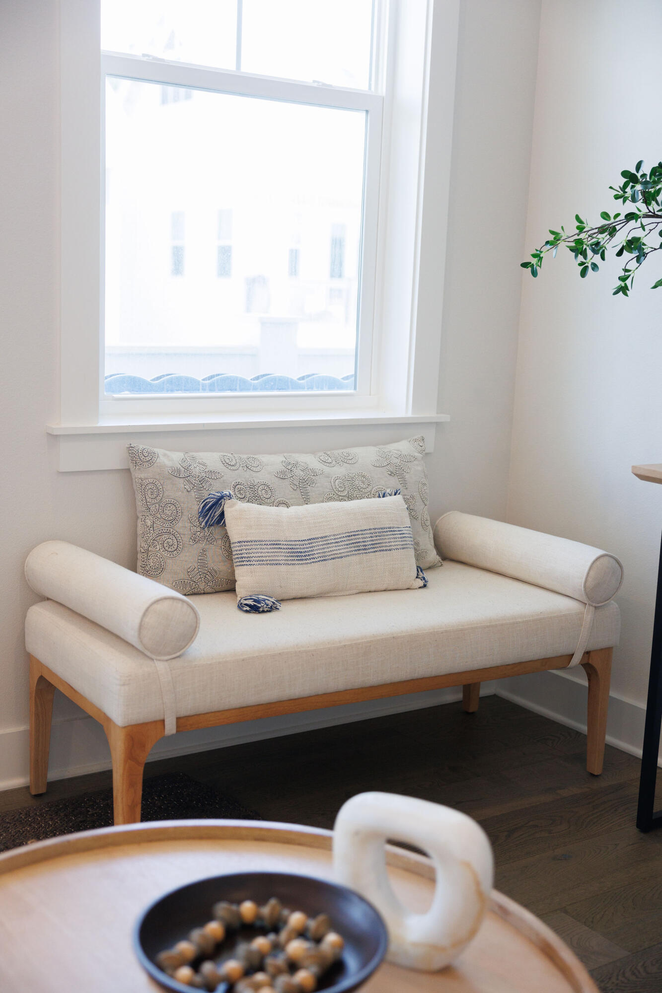 296 Milestone Dr Inlet Beach, Unit C Inlet Beach, FL 32461 - Photo 39 of 51 a living room with furniture and a potted plant