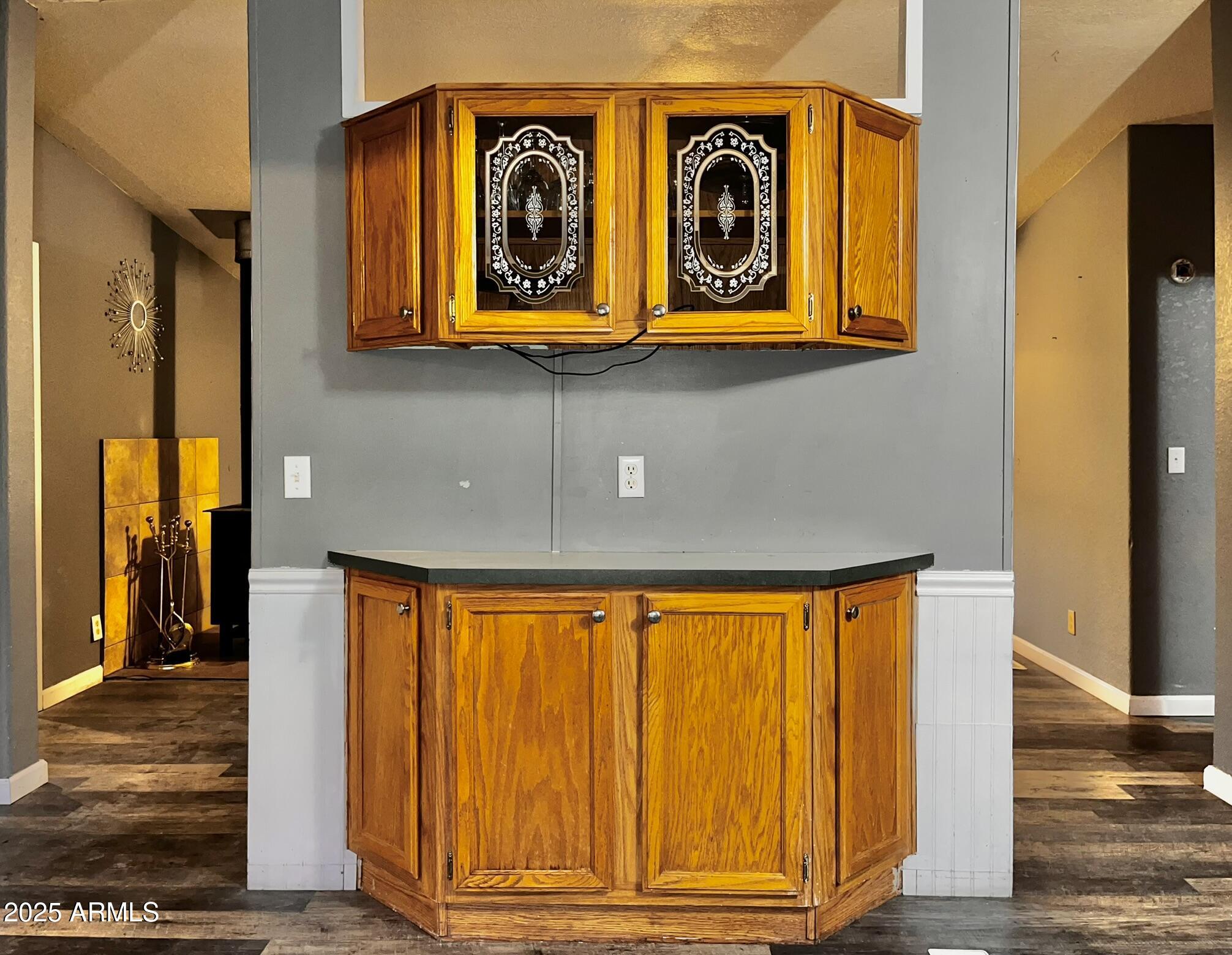 5943 North Bordeaux Road Rimrock, AZ 86335 - Photo 4 of 38 a front view of a door with yellow walls