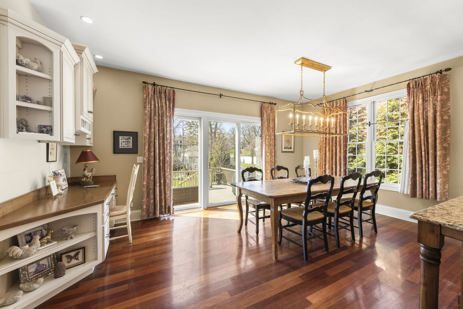 4804 Northcott Avenue Downers Grove, IL 60515 - Photo 14 of 36 a view of a dining room with furniture window and wooden floor