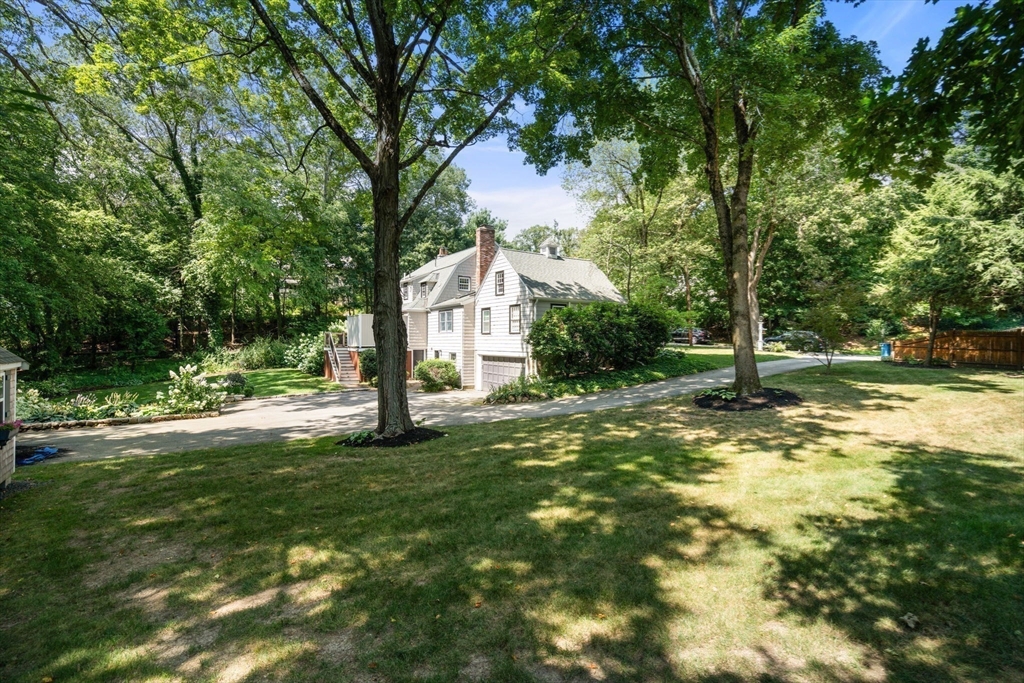 4 Arnold Road Wellesley, MA 02481 - Photo 29 of 30 a view of a trees with a house