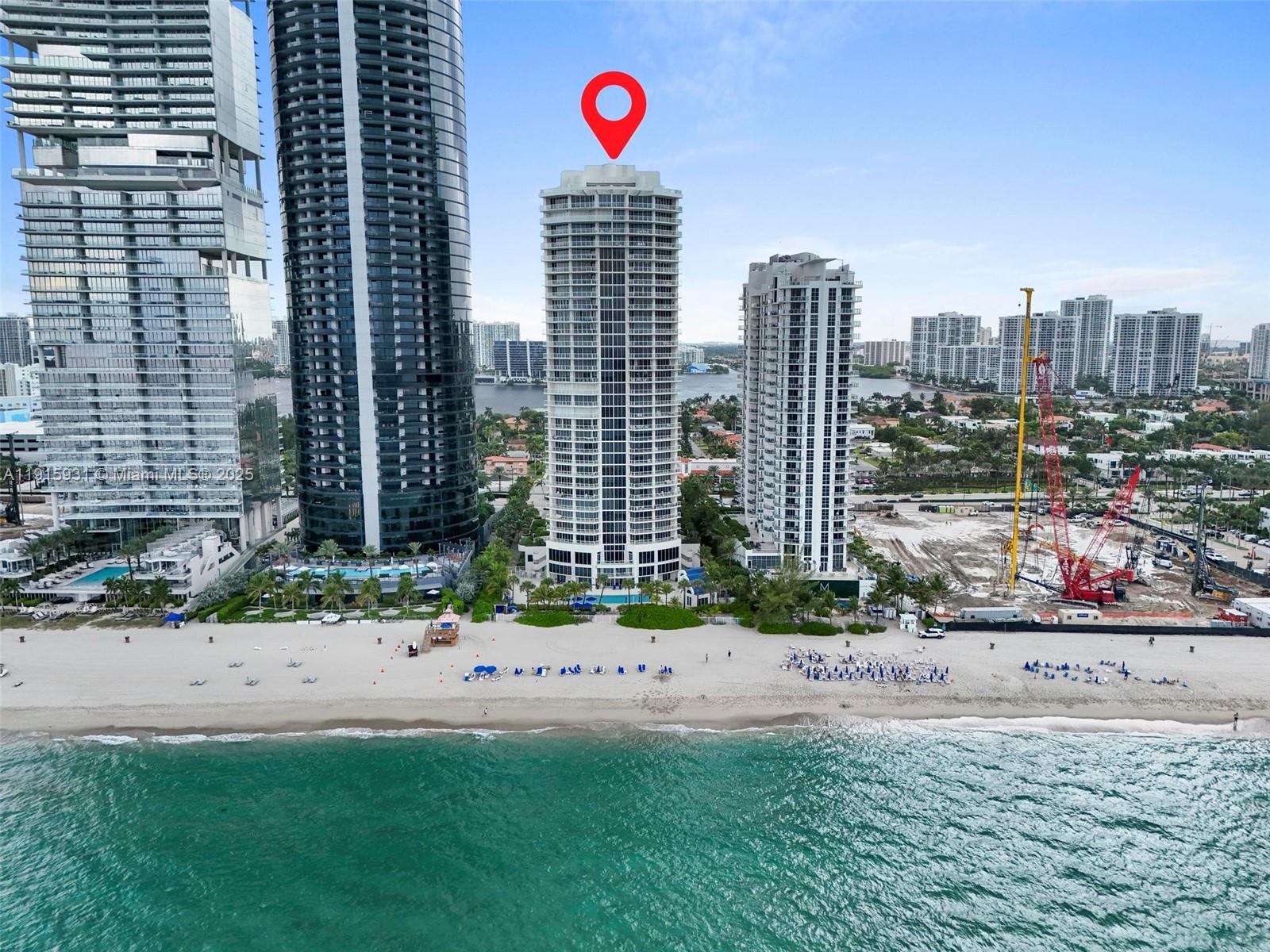 18671 Collins Avenue, Unit 1902 Sunny Isles Beach, FL 33160 - Photo 45 of 53 a view of city