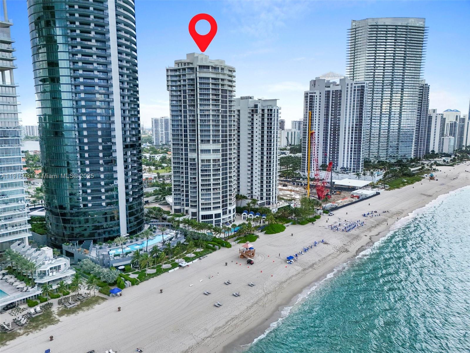 18671 Collins Avenue, Unit 1902 Sunny Isles Beach, FL 33160 - Photo 47 of 53 a view of a city with tall buildings