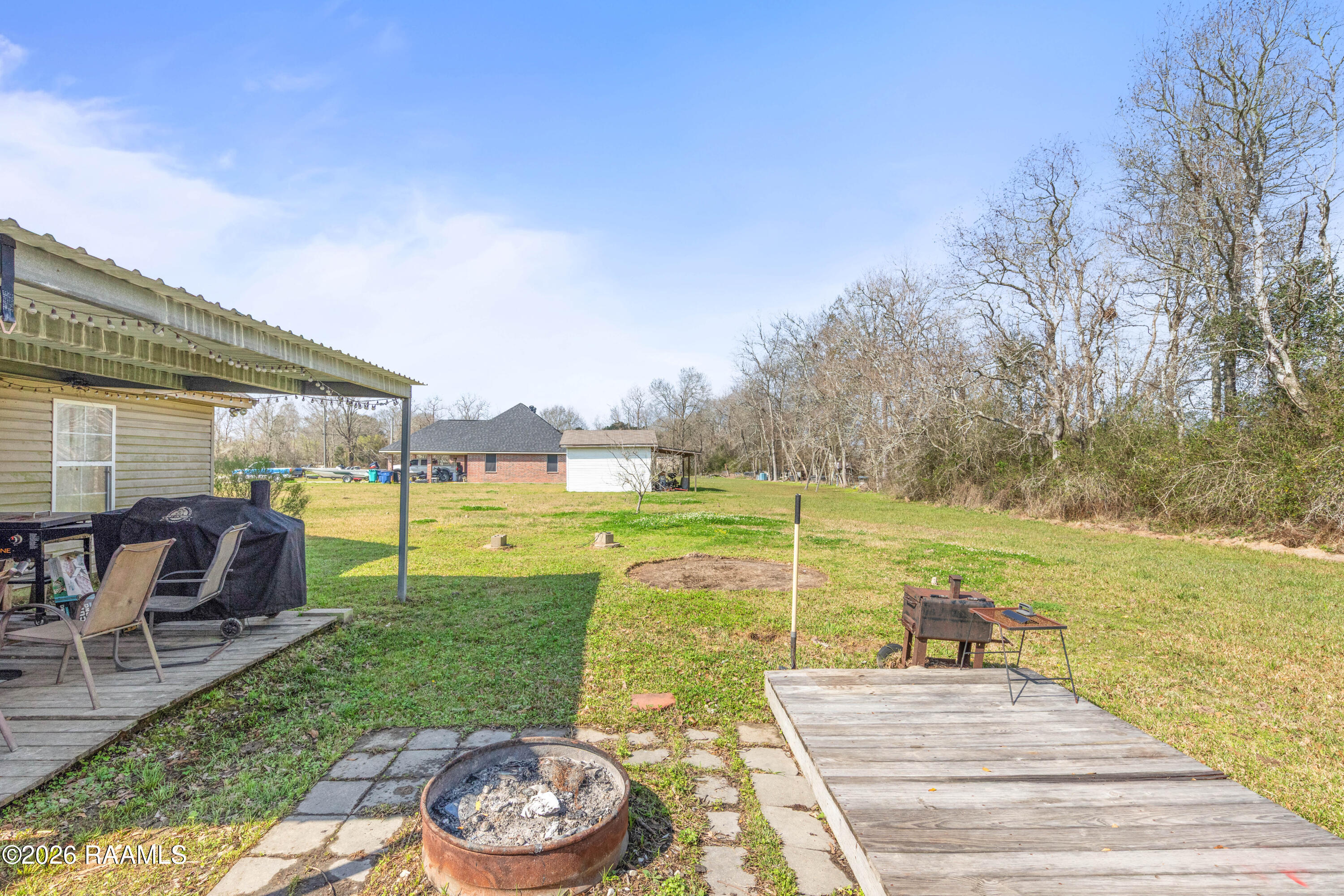 185 Shalom Church Point Church Point, LA 70525 - Photo 6 of 25 Back yard