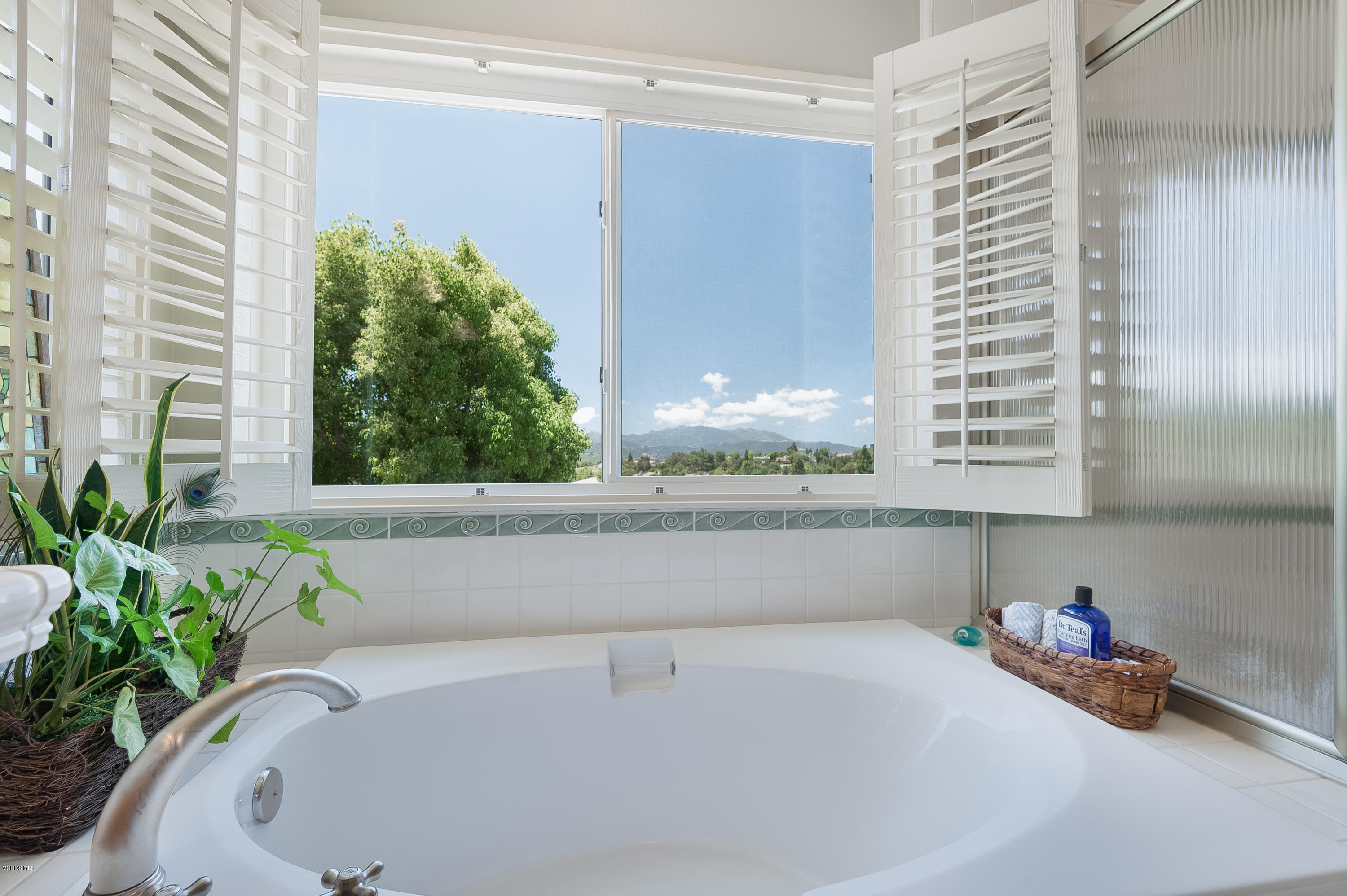 2452 Gillingham Circle Thousand Oaks, CA 91362 - Photo 25 of 43 a bathroom with a tub and potted plant