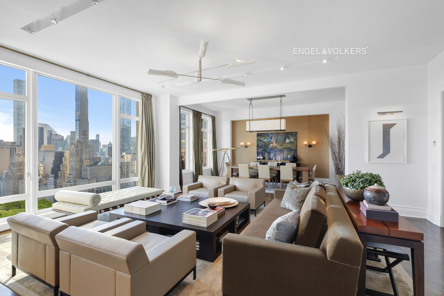 Undisclosed Address Manhattan, NY 10023 - Photo 3 of 23 a living room with furniture and a large window