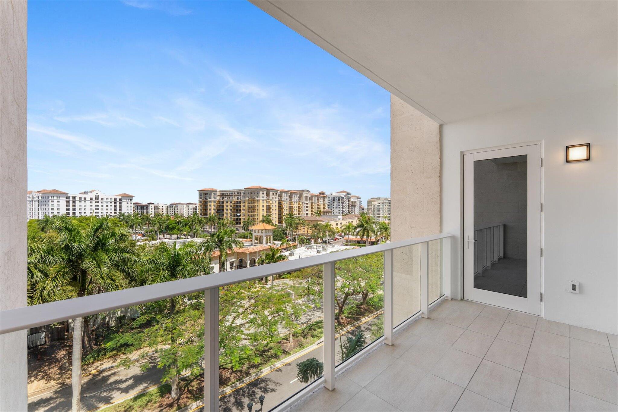 220 Southeast Mizner Boulevard, Unit 609 Boca Raton, FL 33432 - Photo 22 of 63 a view of a city from a balcony