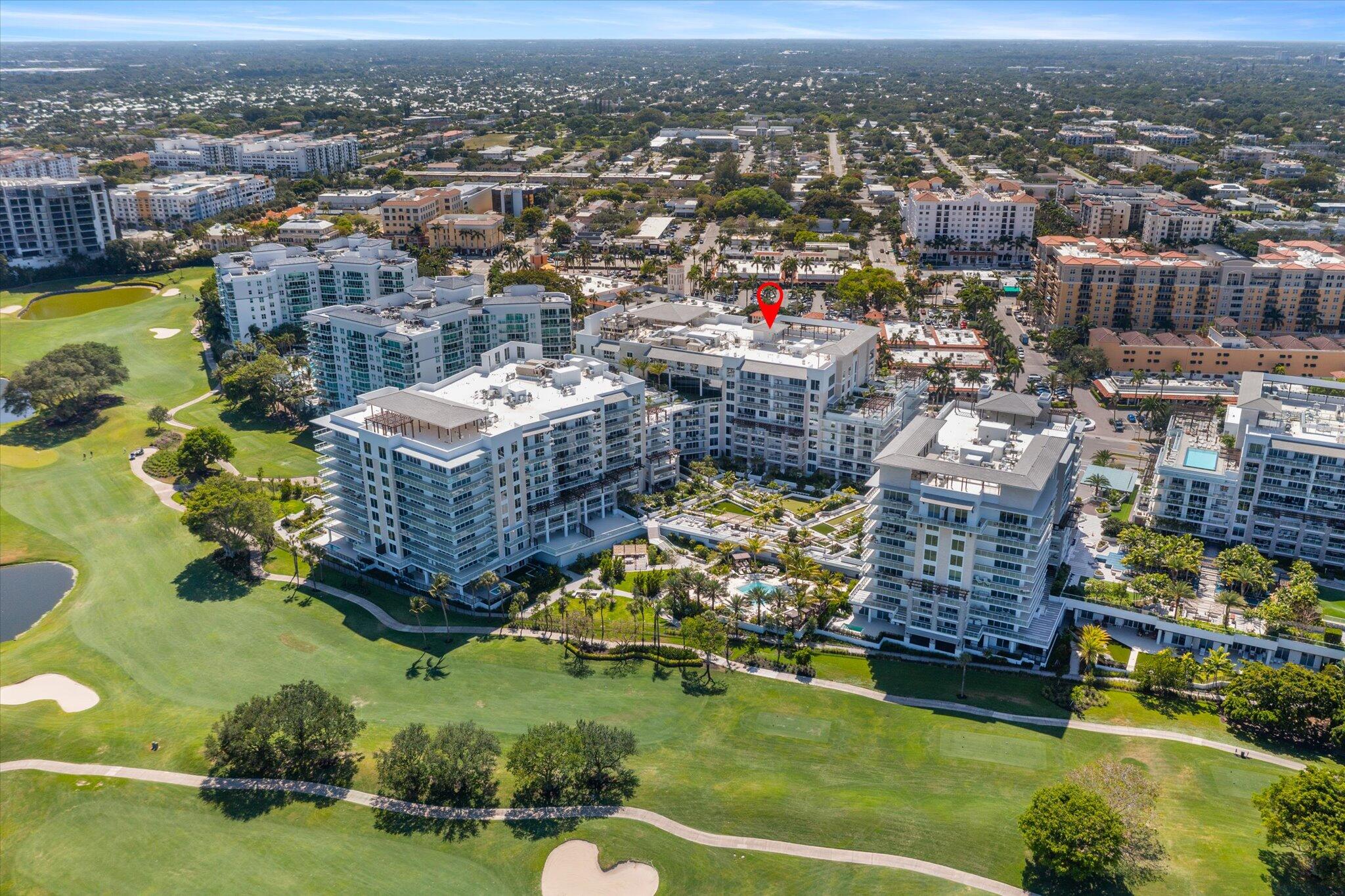 220 Southeast Mizner Boulevard, Unit 609 Boca Raton, FL 33432 - Photo 58 of 63 a view of a city with tall buildings