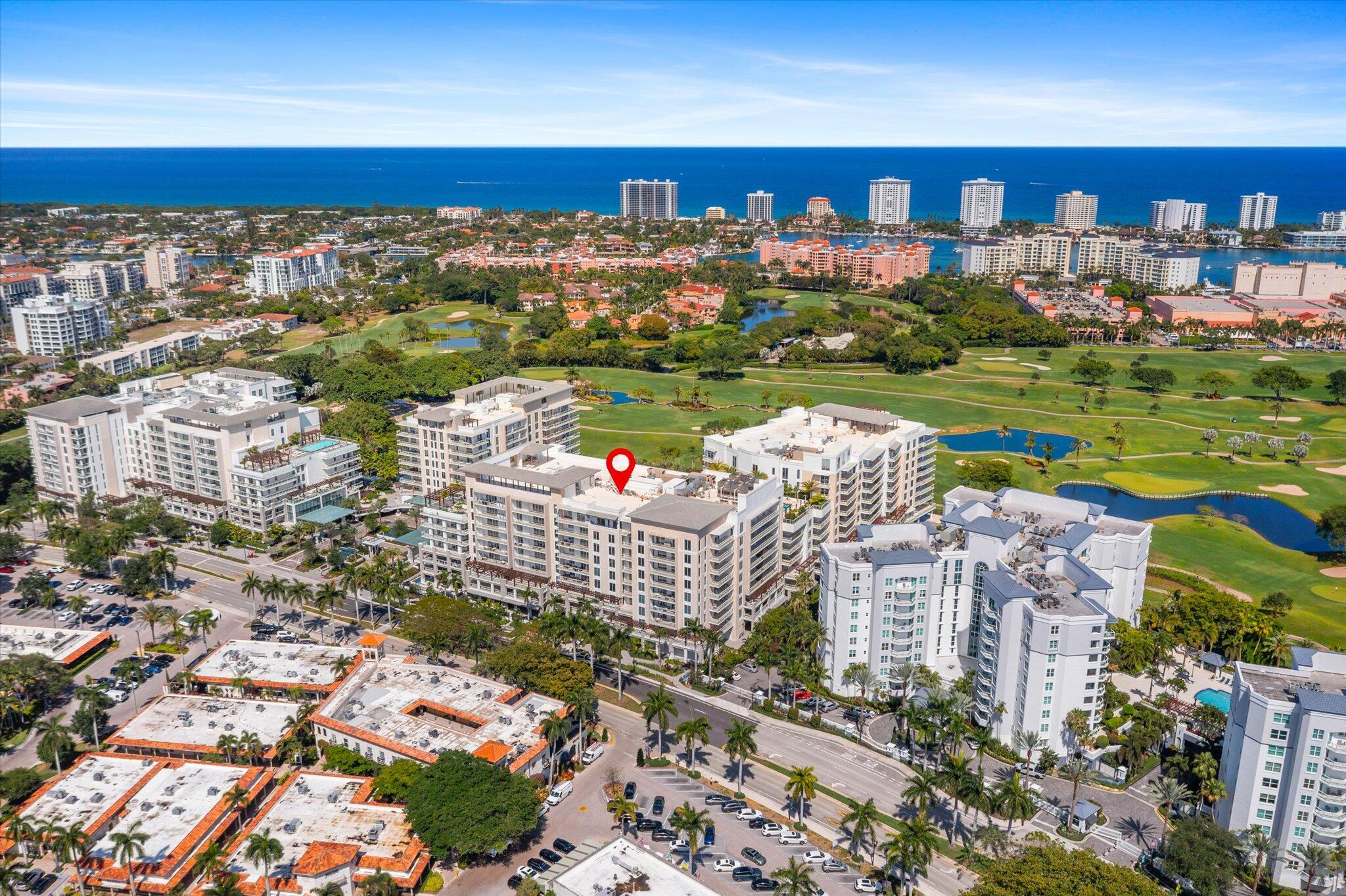 220 Southeast Mizner Boulevard, Unit 609 Boca Raton, FL 33432 - Photo 61 of 63 a view of a city with tall buildings