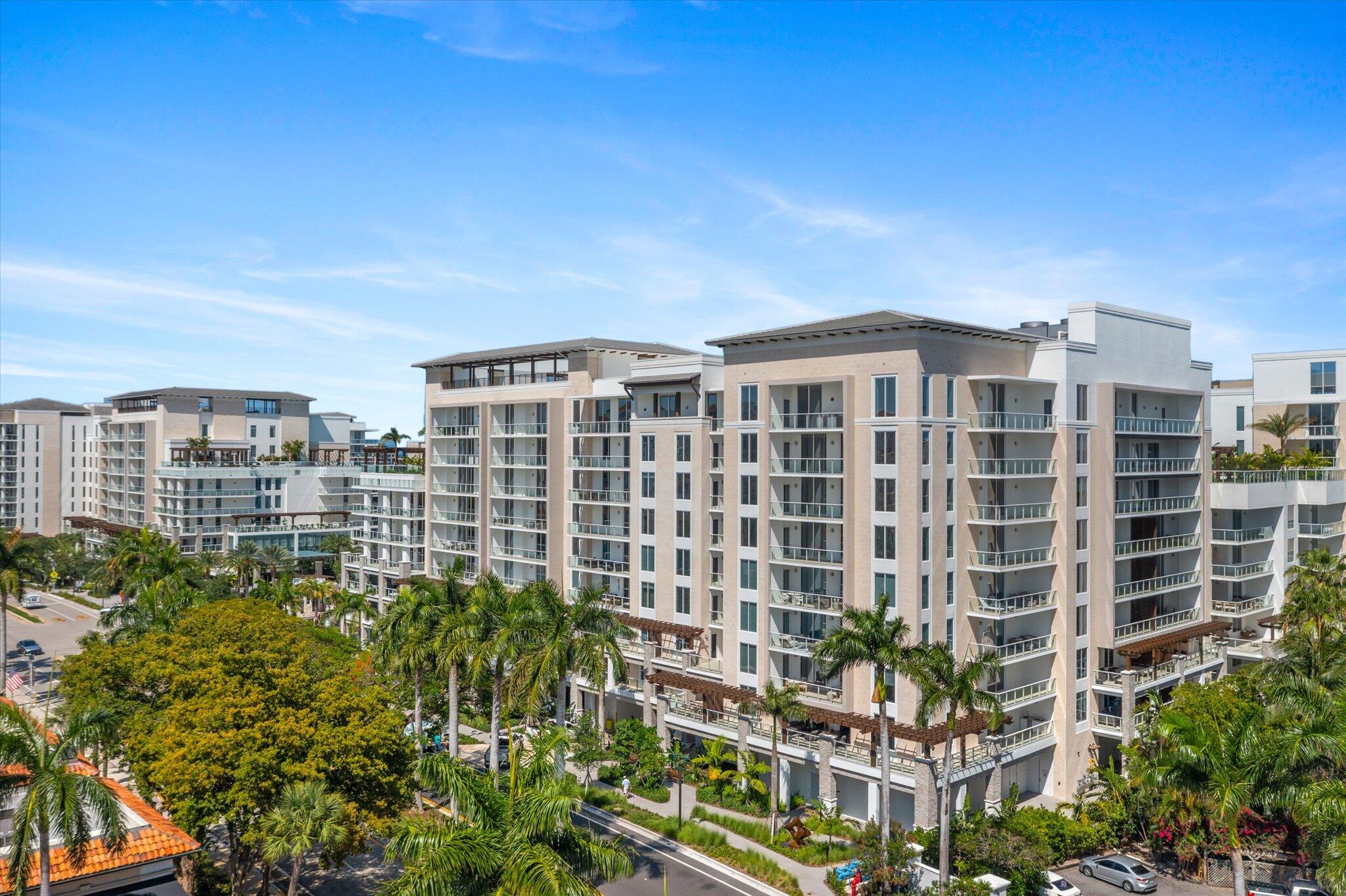 220 Southeast Mizner Boulevard, Unit 609 Boca Raton, FL 33432 - Photo 63 of 63 a view of a building with a lot of windows