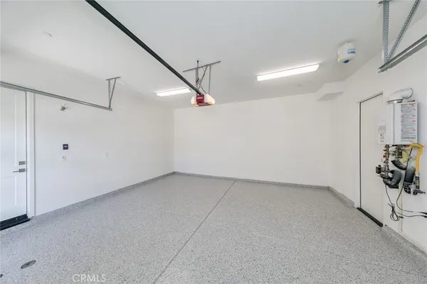 a living room with patio furniture