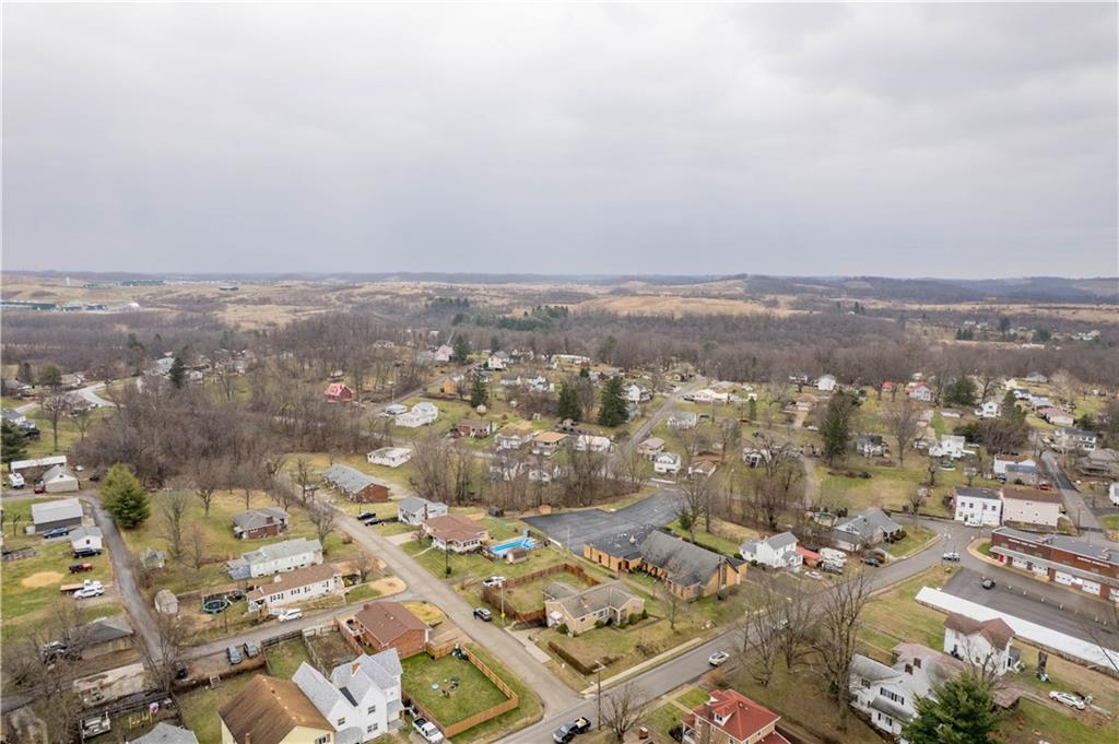 112 Washington Avenue Midway, PA 15060 - Photo 32 of 33 an aerial view of residential house and parking space