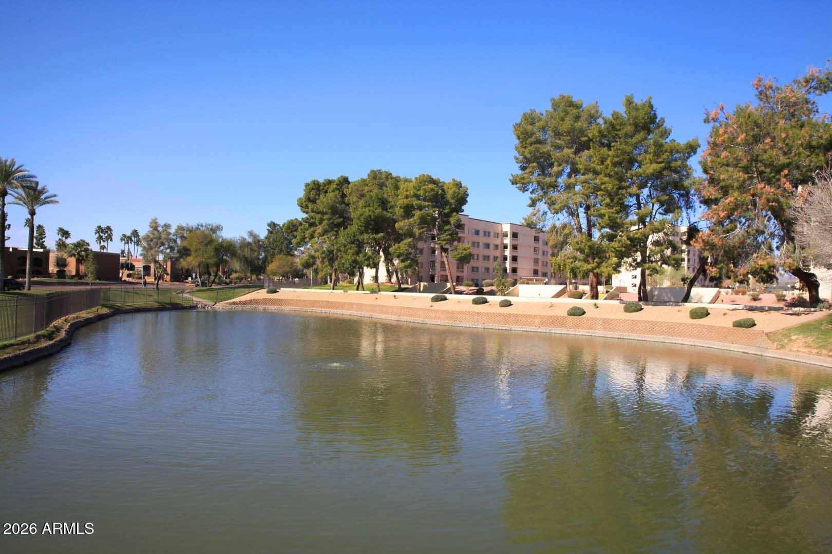 7860 East Camelback Road, Unit 309 Scottsdale, AZ 85251 - Photo 44 of 48 Scottsdale Shadows-2nd Community Pond