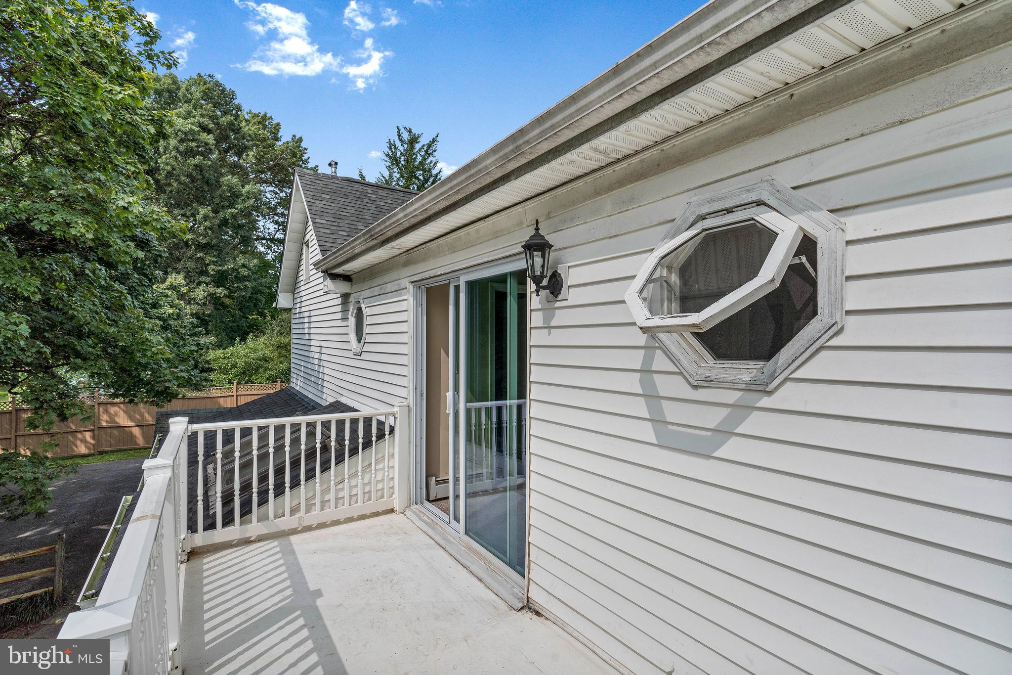 1109 Bernoudy Road White Hall, MD 21161 - Photo 51 of 64 And adjoining roof balcony.