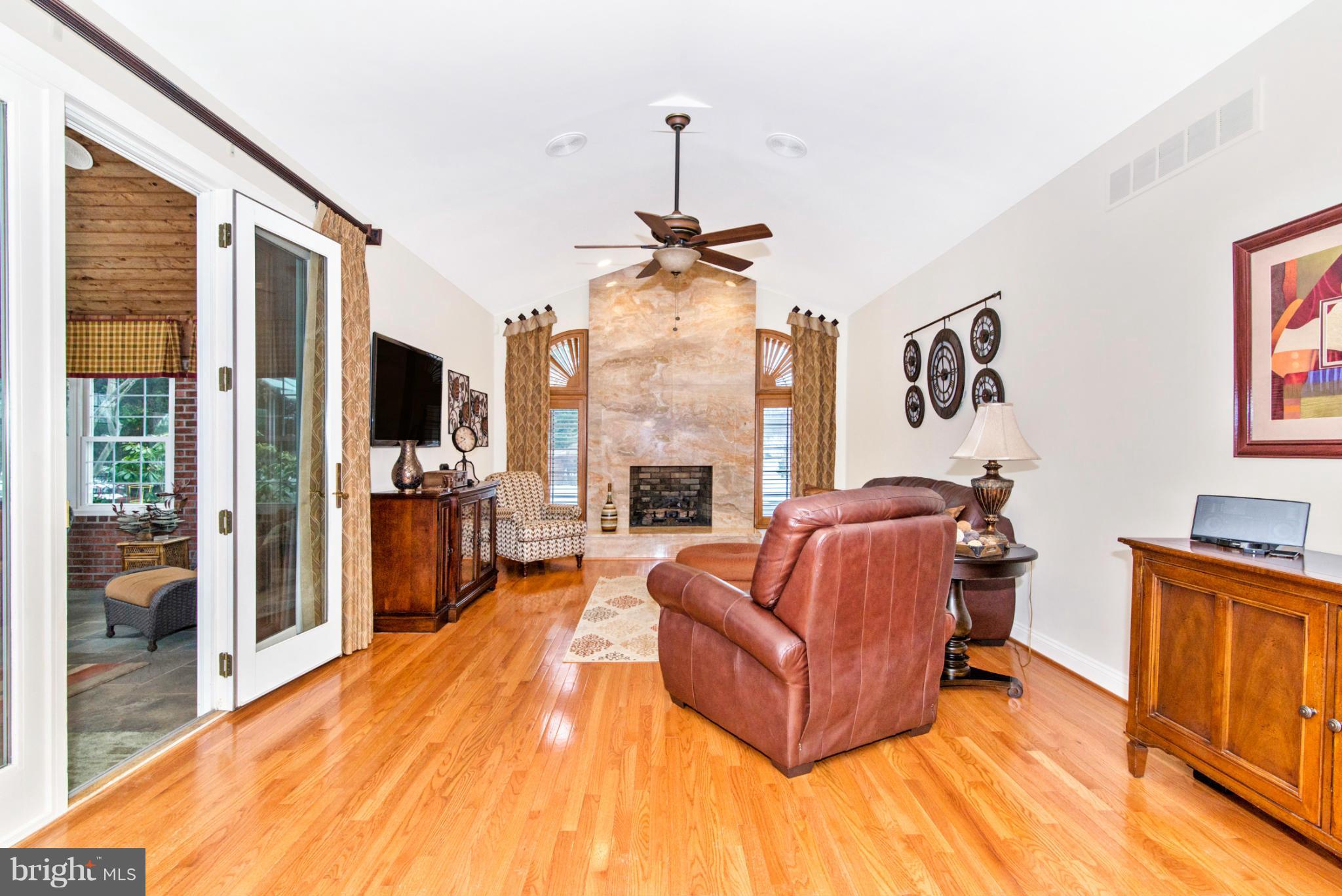 2880 Sommersby Road Mount Airy, MD 21771 - Photo 17 of 30 Stunning Marble Fireplace Surround in Family Room