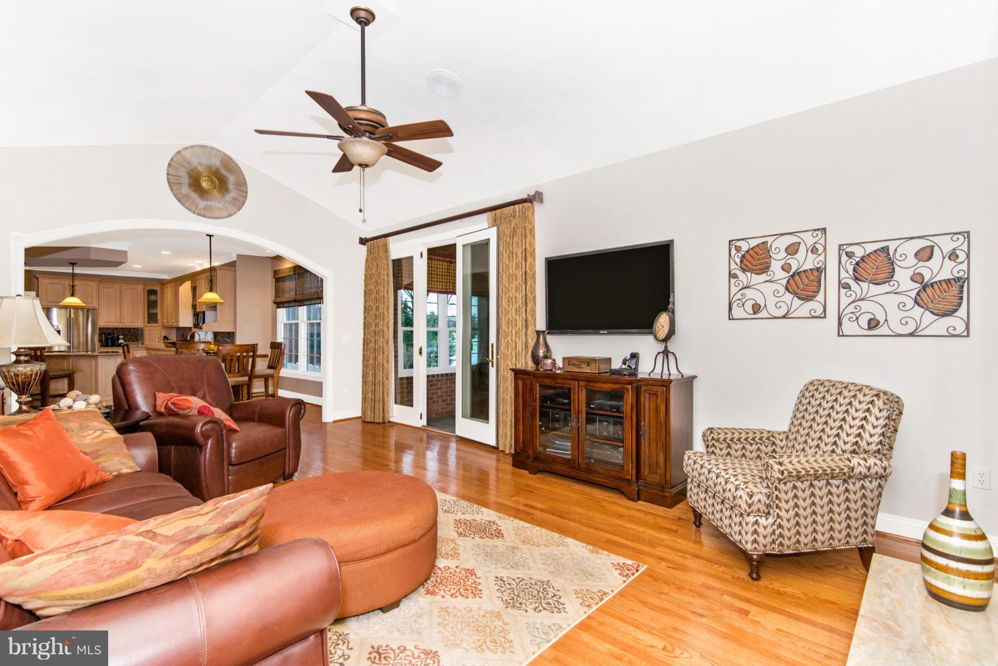 2880 Sommersby Road Mount Airy, MD 21771 - Photo 18 of 30 Cozy Family Room leads to 3 Seasons Room