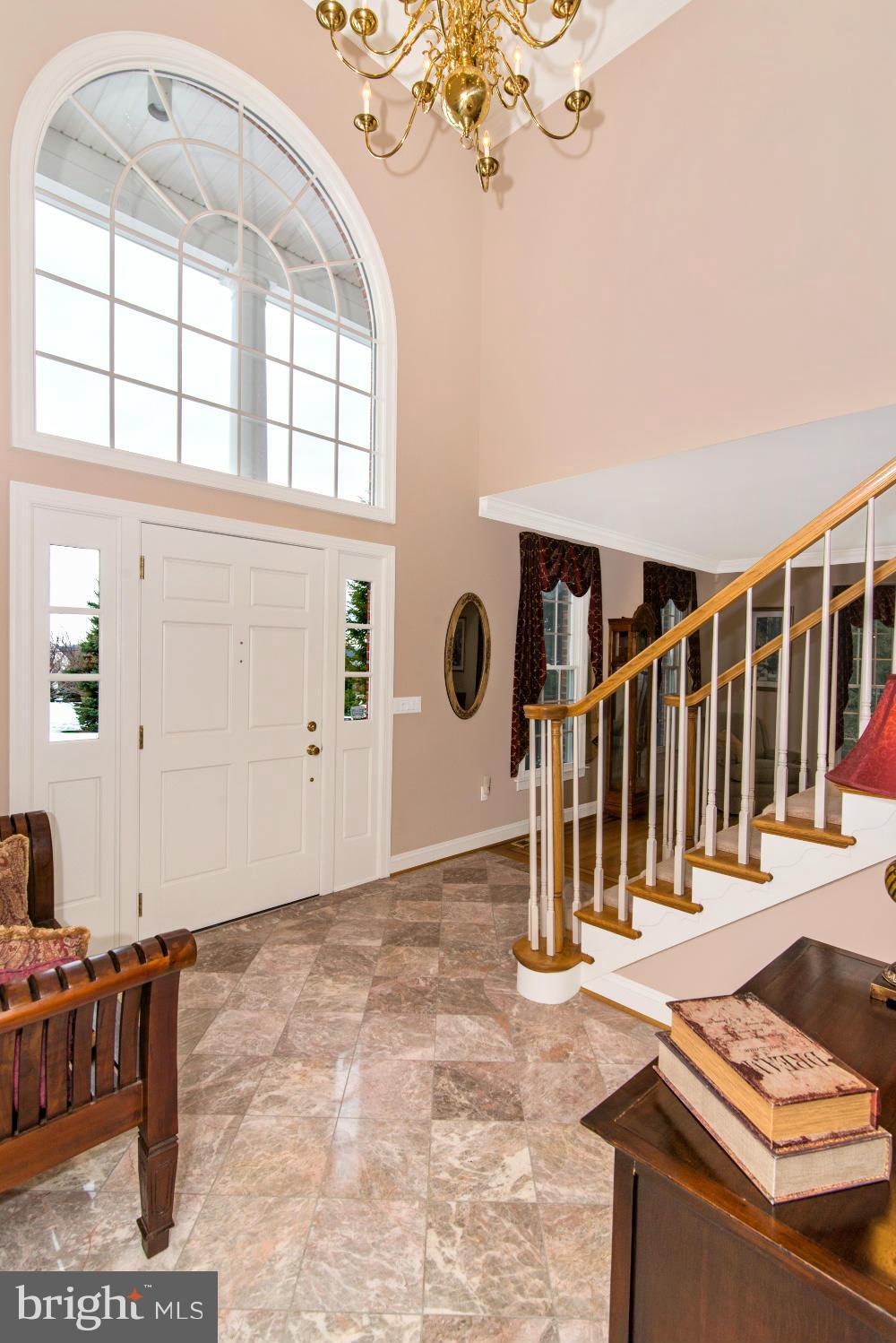 2880 Sommersby Road Mount Airy, MD 21771 - Photo 7 of 30 Grand 2 Story Foyer with Gorgeous Marble Flooring