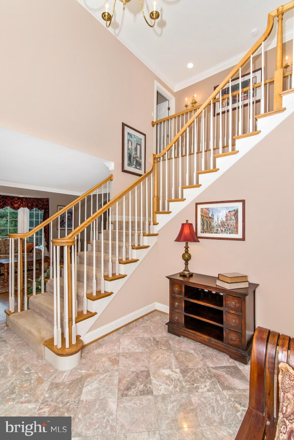 2880 Sommersby Road Mount Airy, MD 21771 - Photo 8 of 30 Beautiful Staircase leading to 4 Bedrooms