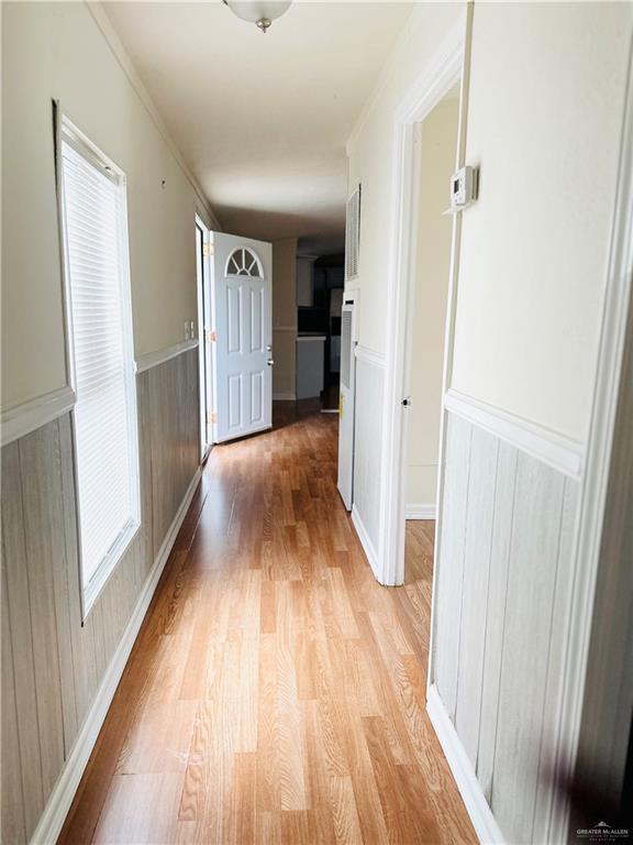 2408 Verbena Avenue Edinburg, TX 78542 - Photo 15 of 19 a view of hallway with wooden floor