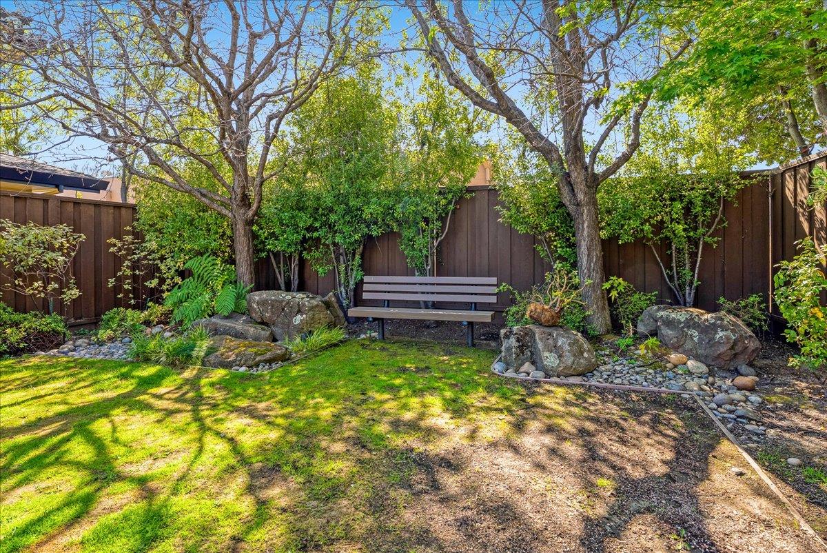 117 Gault Street, Unit B Santa Cruz, CA 95062 - Photo 33 of 42 a view of a house with backyard and sitting area