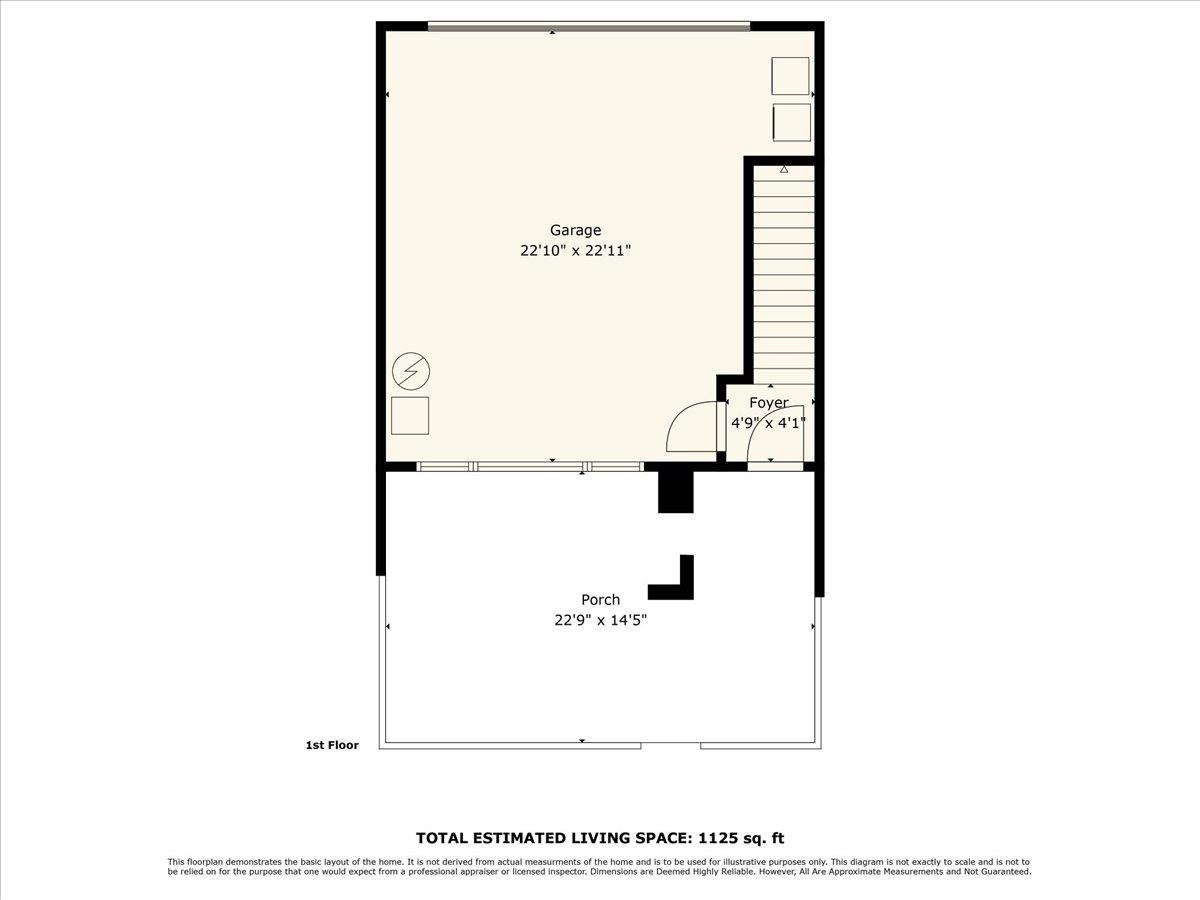 117 Gault Street, Unit B Santa Cruz, CA 95062 - Photo 42 of 42 a picture of a floor plan