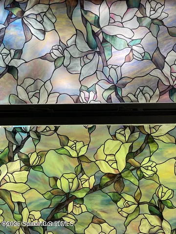 a house with trees in front of it