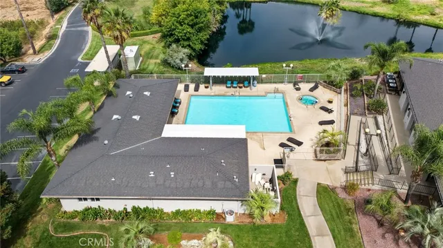 an aerial view of a city with lots of residential buildings