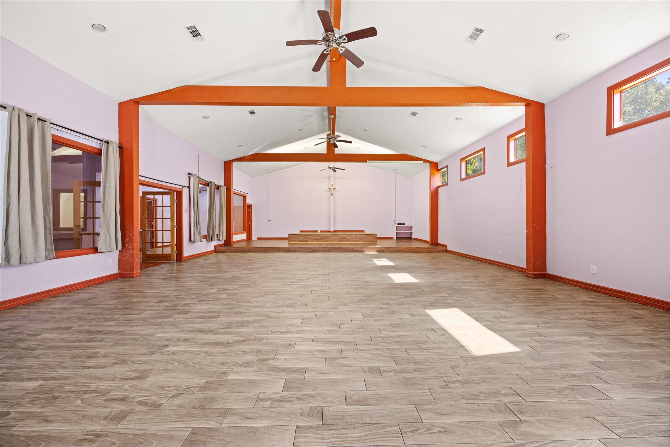 25231 Roesner Lane Katy, TX 77494 - Photo 30 of 48 a view of an entryway with a ceiling fan