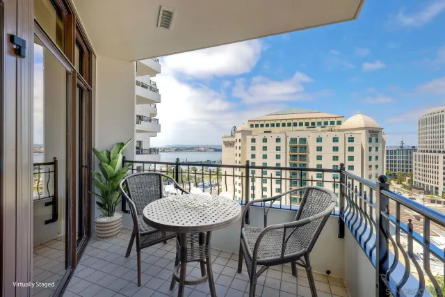 a view of a building with outdoor space