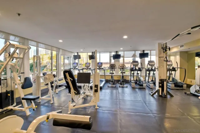 an aerial view of a house with garden space sitting space and swimming pool