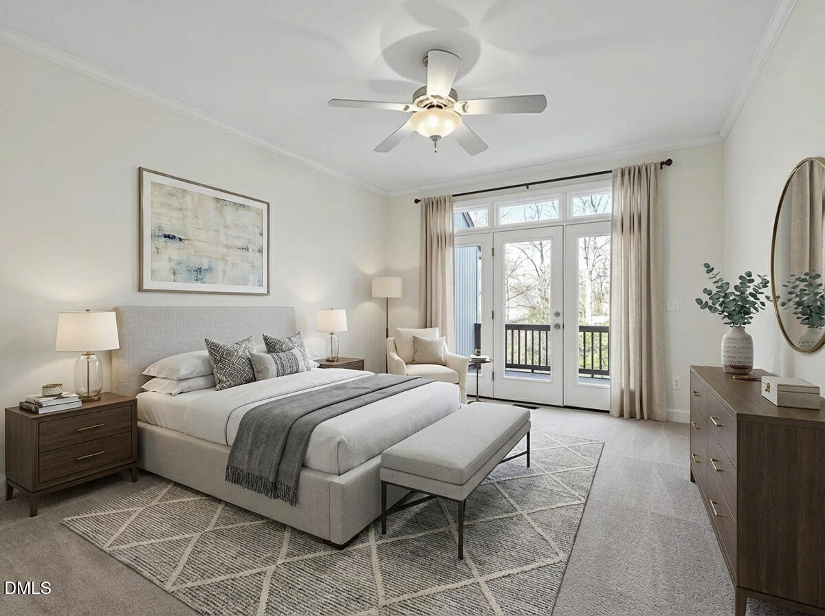 38 Innisfree Drive Durham, NC 27707 - Photo 14 of 30 Virtually staged Primary Bedroom