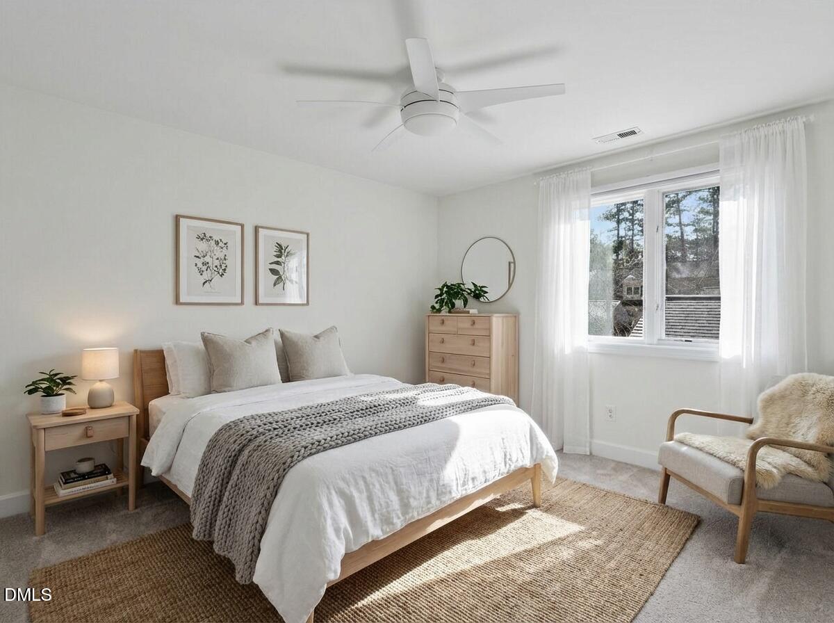 38 Innisfree Drive Durham, NC 27707 - Photo 22 of 30 Virtually staged Bedroom #3