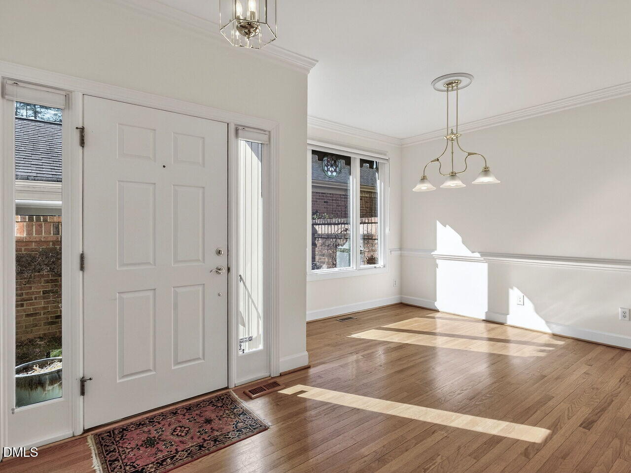 38 Innisfree Drive Durham, NC 27707 - Photo 6 of 30 Foyer and Open Dining Room