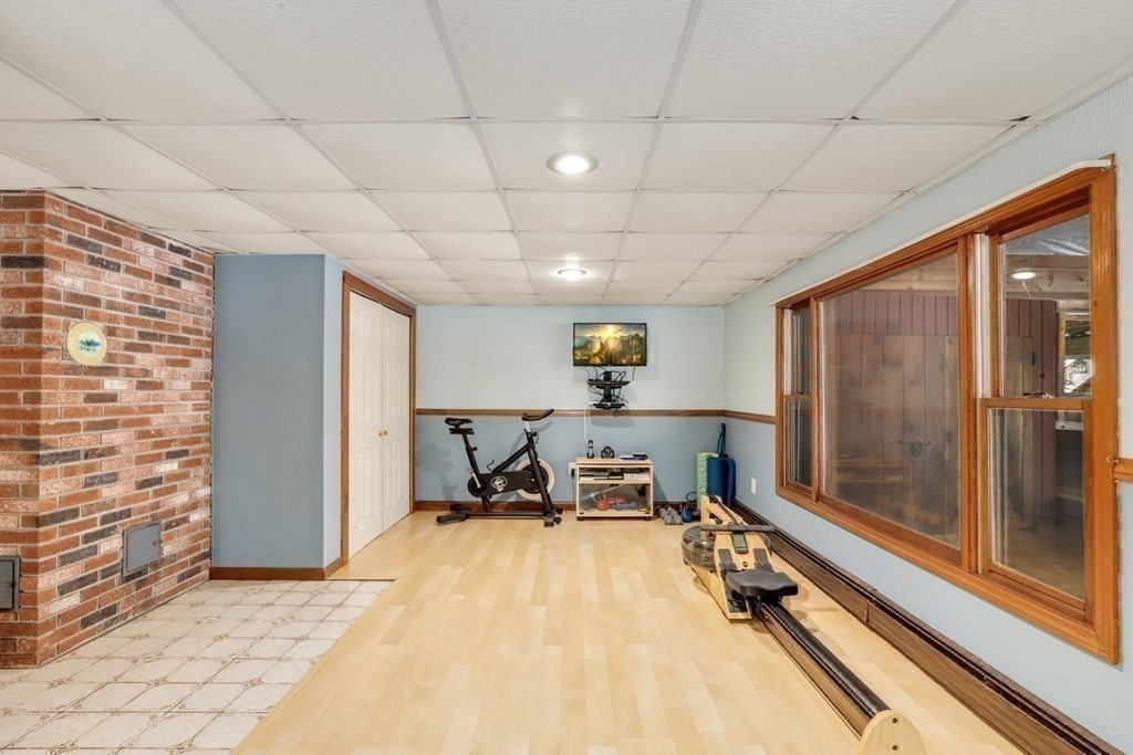 70 R Milk Street Blackstone, MA 01504 - Photo 29 of 40 a view of a room with gym equipment