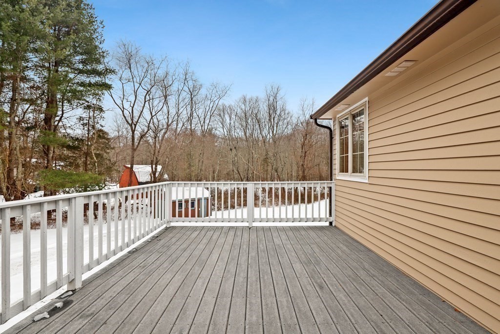 70 R Milk Street Blackstone, MA 01504 - Photo 38 of 40 a view of a wooden deck